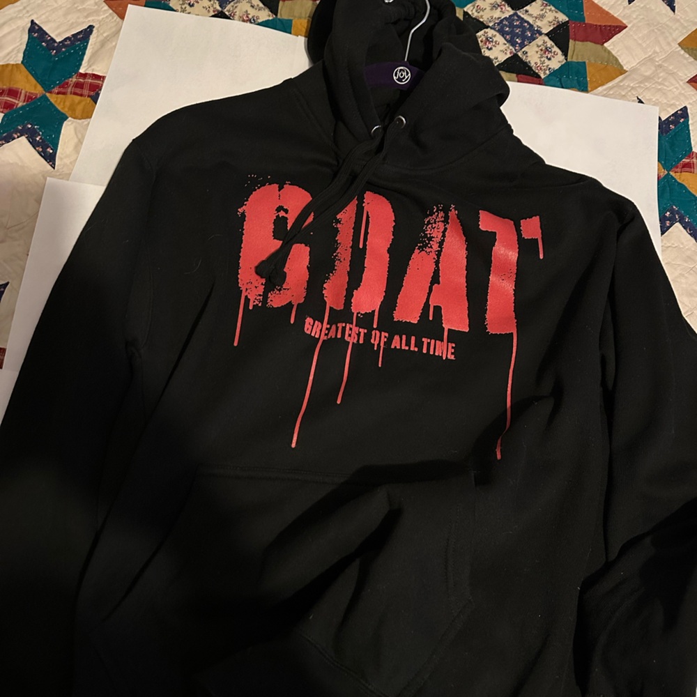 Black GOAT Hoodie for Men